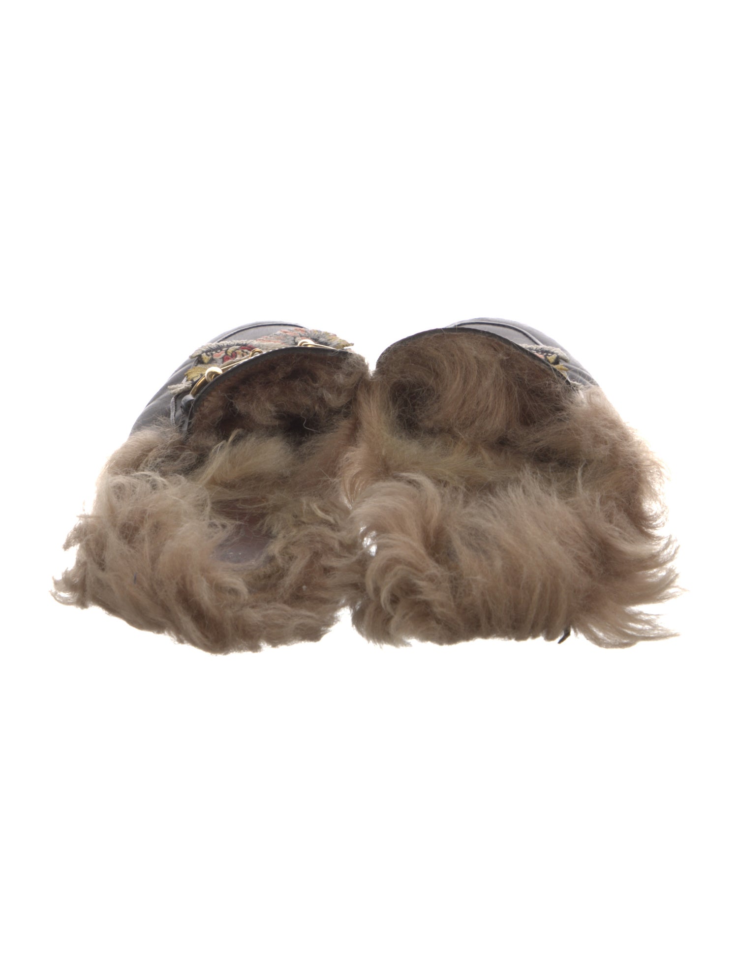 Gucci Horsebit Accent Leather Mules